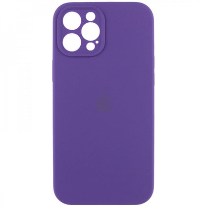 Original Silicone Case with protective camera — iPhone 14 Pro — Deep Purple (71)