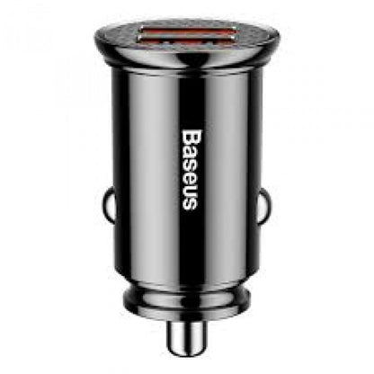 Car Charger | 15.5W | 2U — Baseus (CCALL-ML) Grain — CCALL-ML01 Black