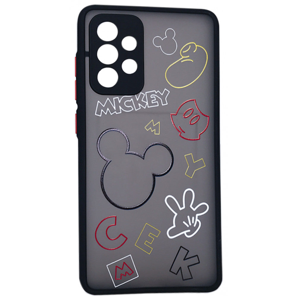 Stickers Series TPU Case — Samsung  A72 (A725F)  — Black