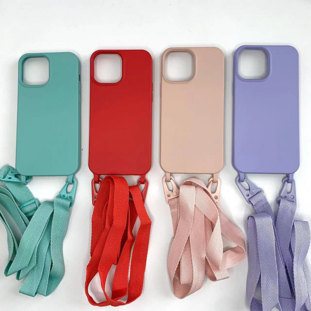 Cord Silicone Case — iPhone 13 Pro Max 6.7"  — Lilac