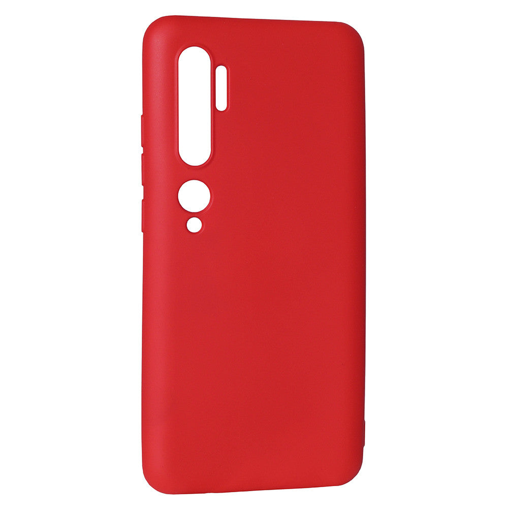 Soft Touch TPU Case — Xiaomi Mi Note 10 Pro — Red