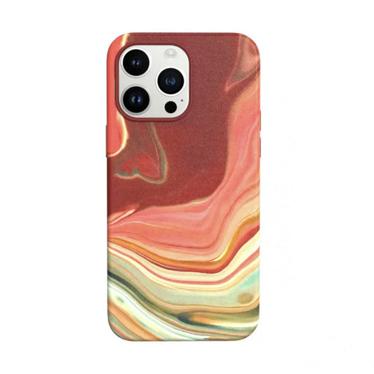 Marble Case with MagSafe — iPhone 13 Pro — Red