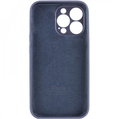 Original Silicone Case with protective camera — iPhone 14 Pro Max — Midnight Blue (63)