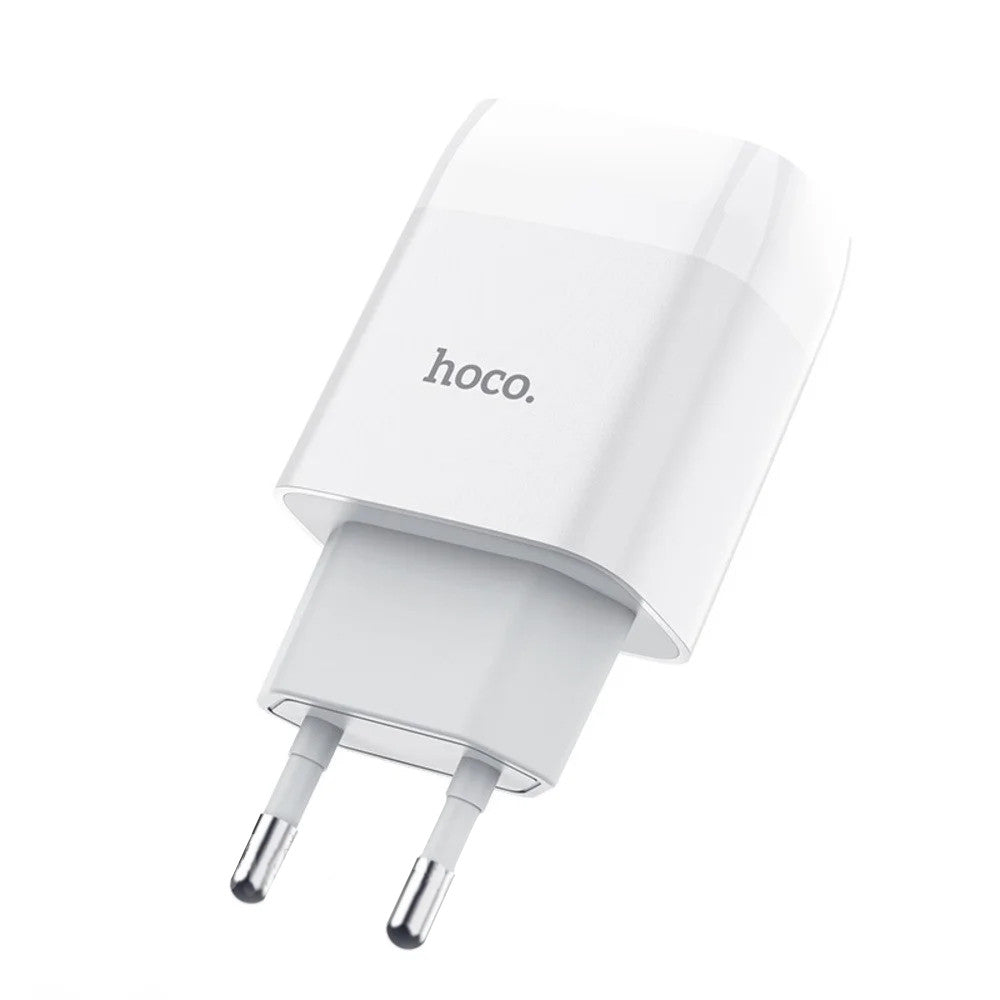 Home Charger | 2.1A | 1U — Hoco C72A — White