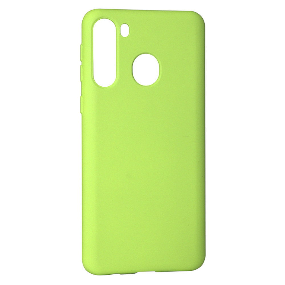 Original Silicone Case — Samsung A21 2019  — Green (19)