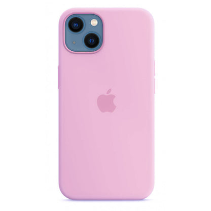 Original Silicone Case Full Size — iPhone 13 6.1" — Blue Bird Feather