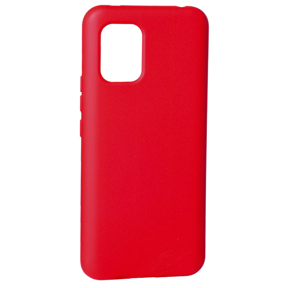 Original Silicone Case — Xiaomi Mi 10 Lite — Red (14)