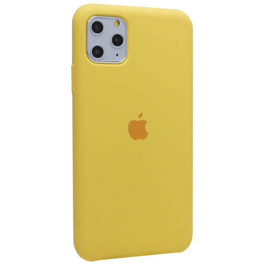 Original Silicone Case Full Size — iPhone 12 Mini 5.4" — Yellow (4)