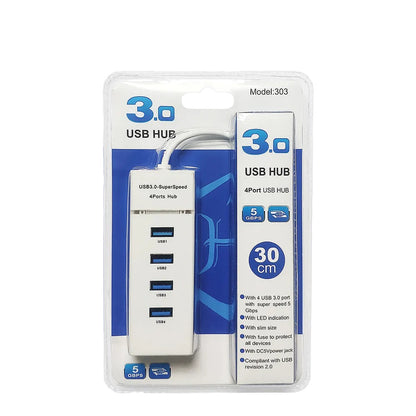 USB HUB — 303 ; USB To 4 USB