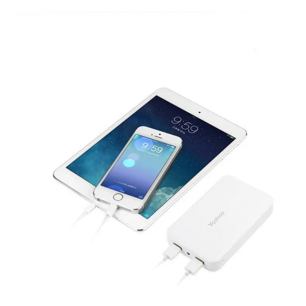 Power Bank 10000 mAh — Yoobao M5 — White