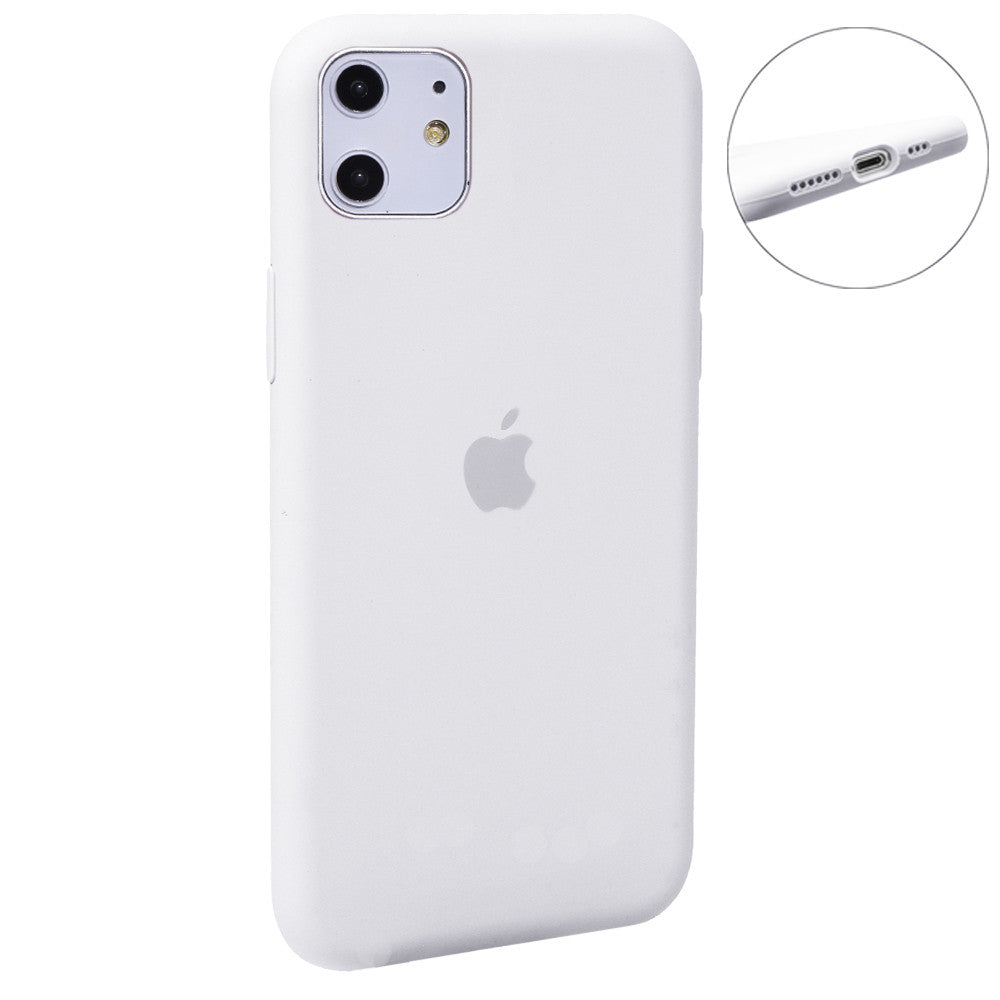 Original Silicone Case Full Size — iPhone 11 — White (9)