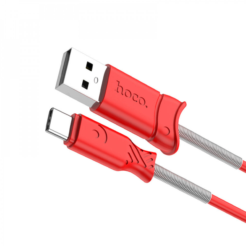 Кабель USB C 2A (1m) — Hoco X24 — Black