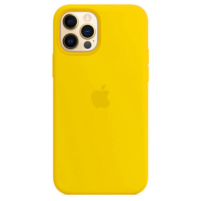 Original Silicone Case Full Size — iPhone 13 Pro Max 6.7"  — Yellow (4)