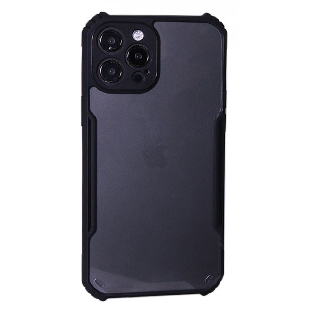 Bracket TPU Plastic Case  — iPhone 12 Pro 6.1"  — Black