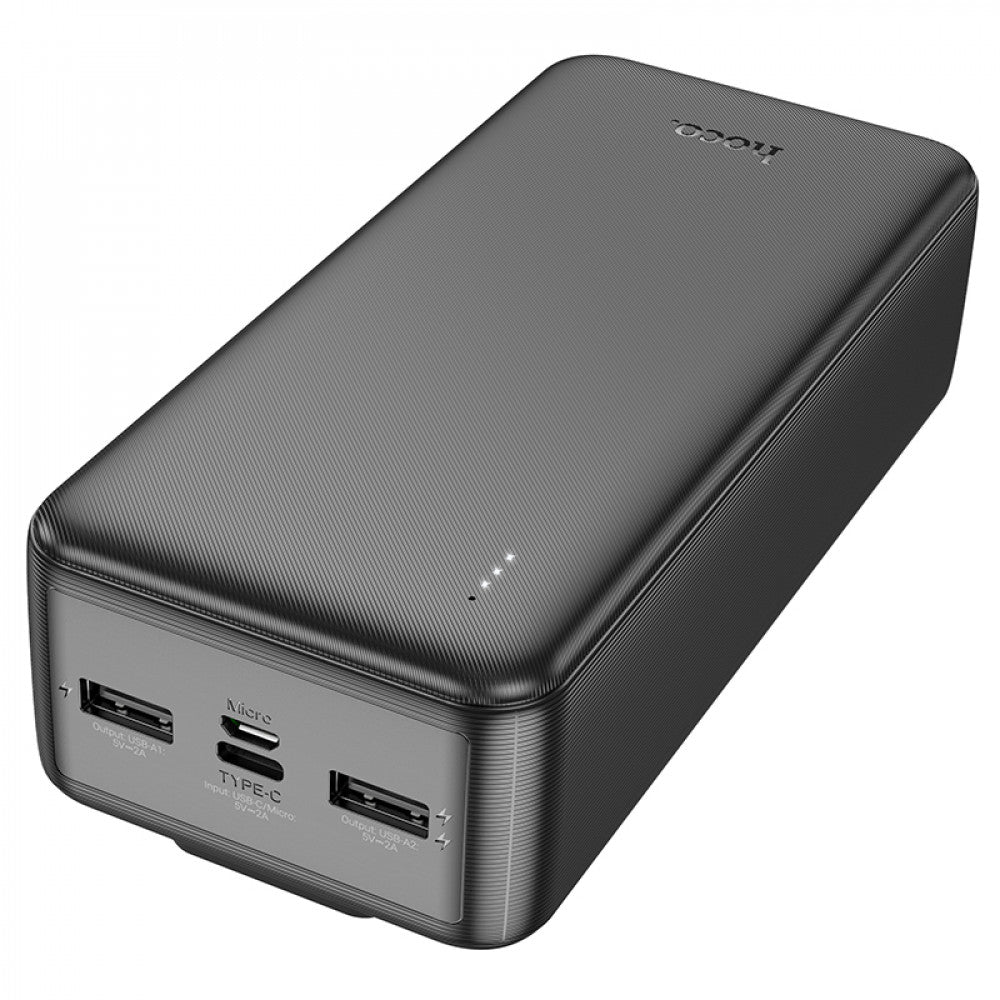 Power Bank 30000 mAh | PD20W+QC3.0 — Hoco J118B  — Black