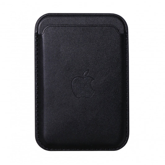 iPhone Leather Wallet with MagSafe — Black