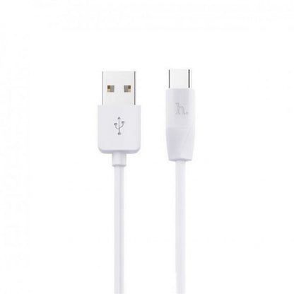 Кабель USB C 2.1A (1m) — Hoco X1 — White