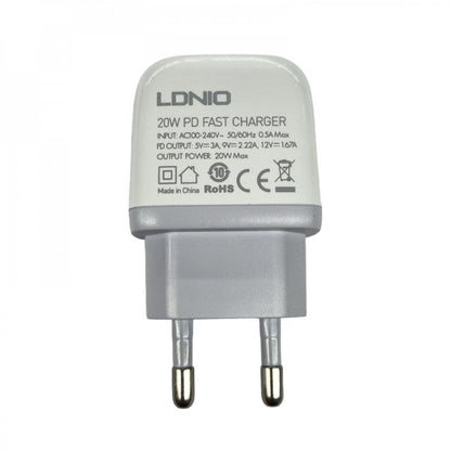 Home Charger | 20W | 1C — Ldnio A1209C White