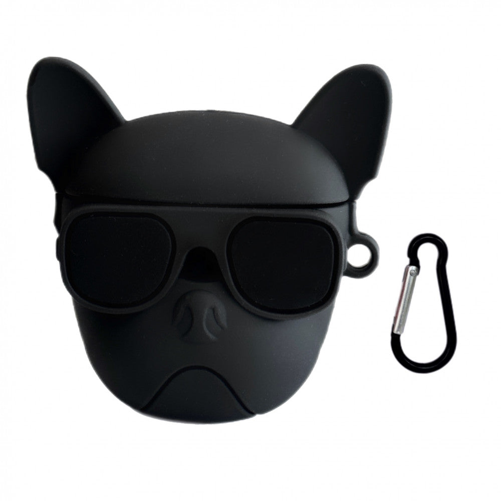 Airpods 3 Case — Emoji Series — Black Dog