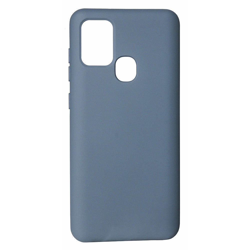 Original Silicone Case — Samsung A21S (A217)  — Gray Green (32)