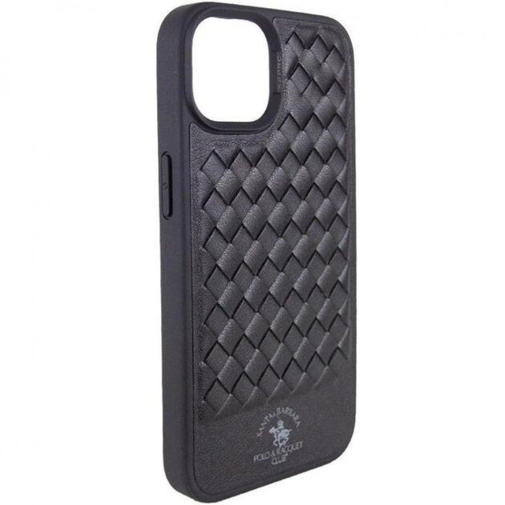 Polo Ravel Leather Case — iPhone 14 Plus — Black