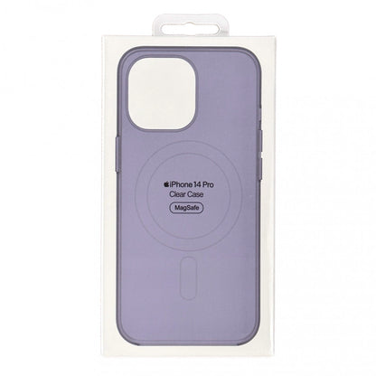 Purple Silicone Case with MagSafe — iPhone 14 Plus