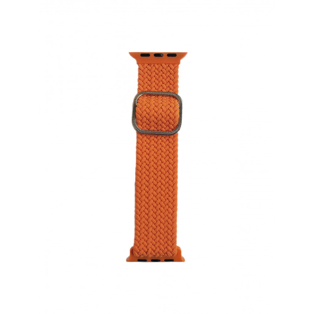 Ремінець Braided — Apple Watch 42 mm | 44 mm | 45 mm | 49 mm — Orange