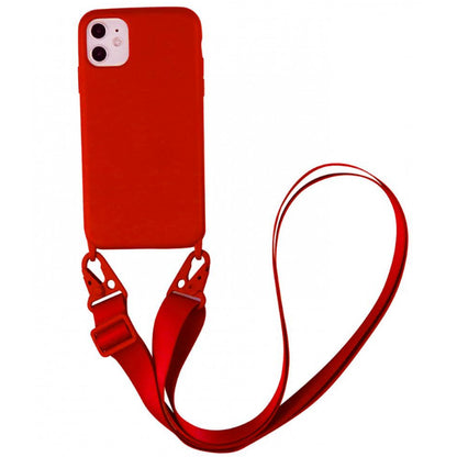 Cord Silicone Case — iPhone 13 6.1"  — Red