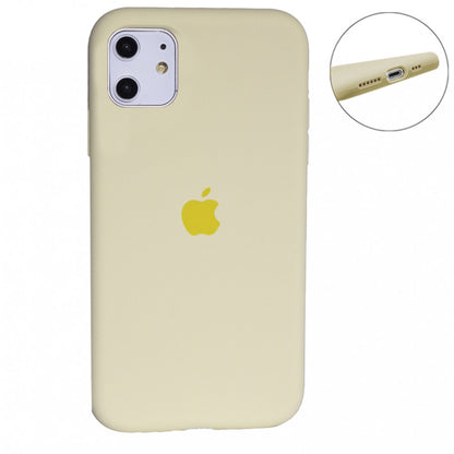 Original Silicone Case Full Size — iPhone 11 — Mellow Yellow (51)