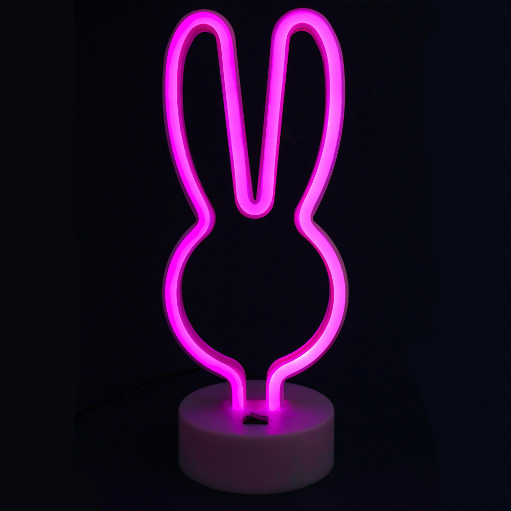 Ночной светильник — Neon Lamp series — Bunny Pink