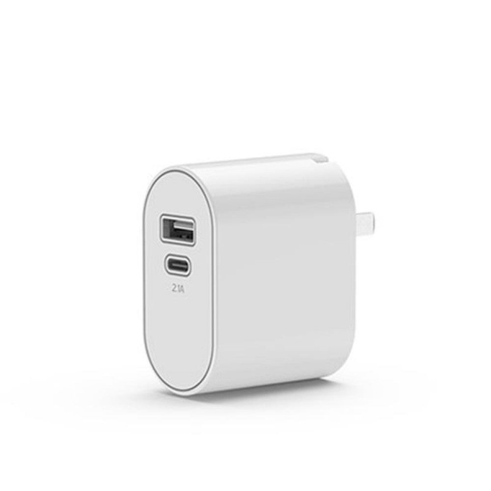 Home Charger | 2.1A | 1U | USB C Cable (1m) — Yoobao YB-CAC1 White