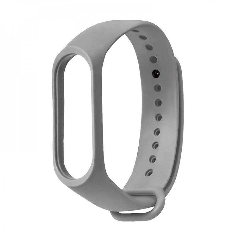 Ремінець Silicone Sport Band — Xiaomi Mi Band 5 | 6 | 7 — Gray