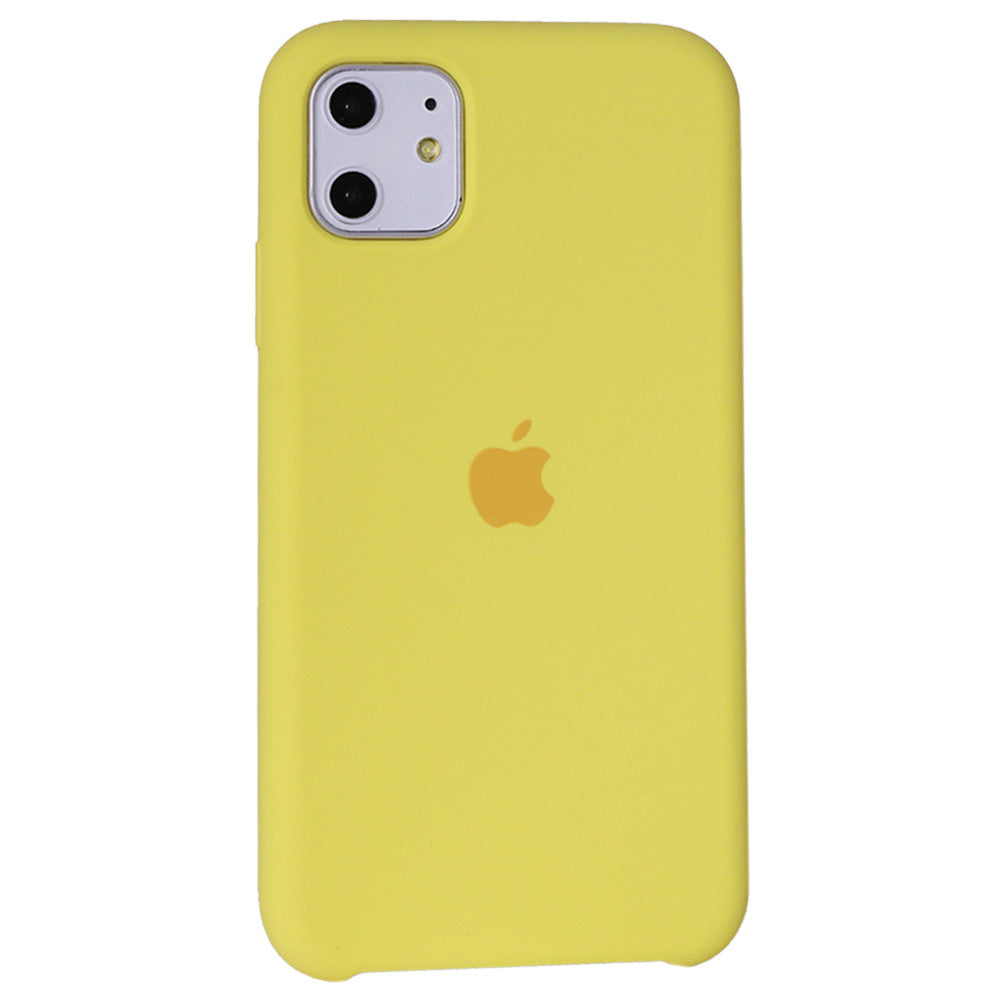 Original Silicone Case HC — iPhone 11 Pro — Shiny Yellow (32)