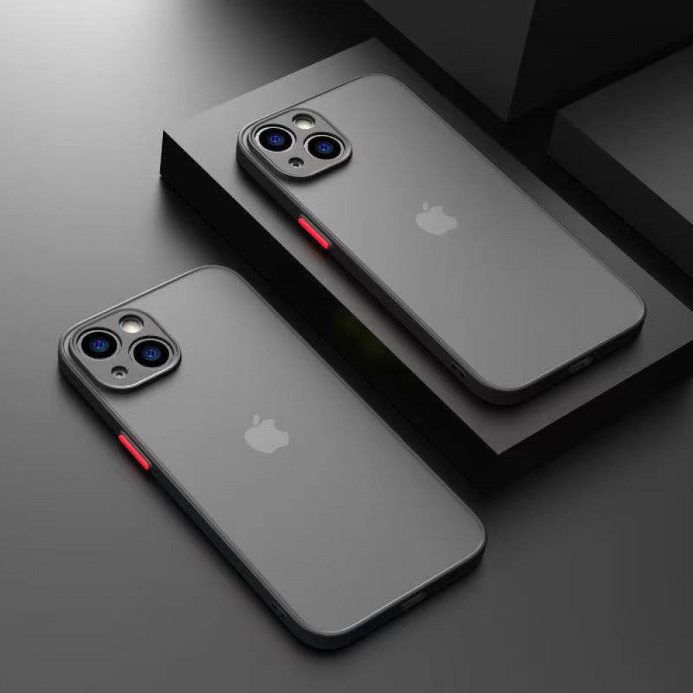 Matte TPU Plastic Case  —  iPhone 11 — Black