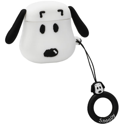 Airpods Case — Emoji Series — Black Dog