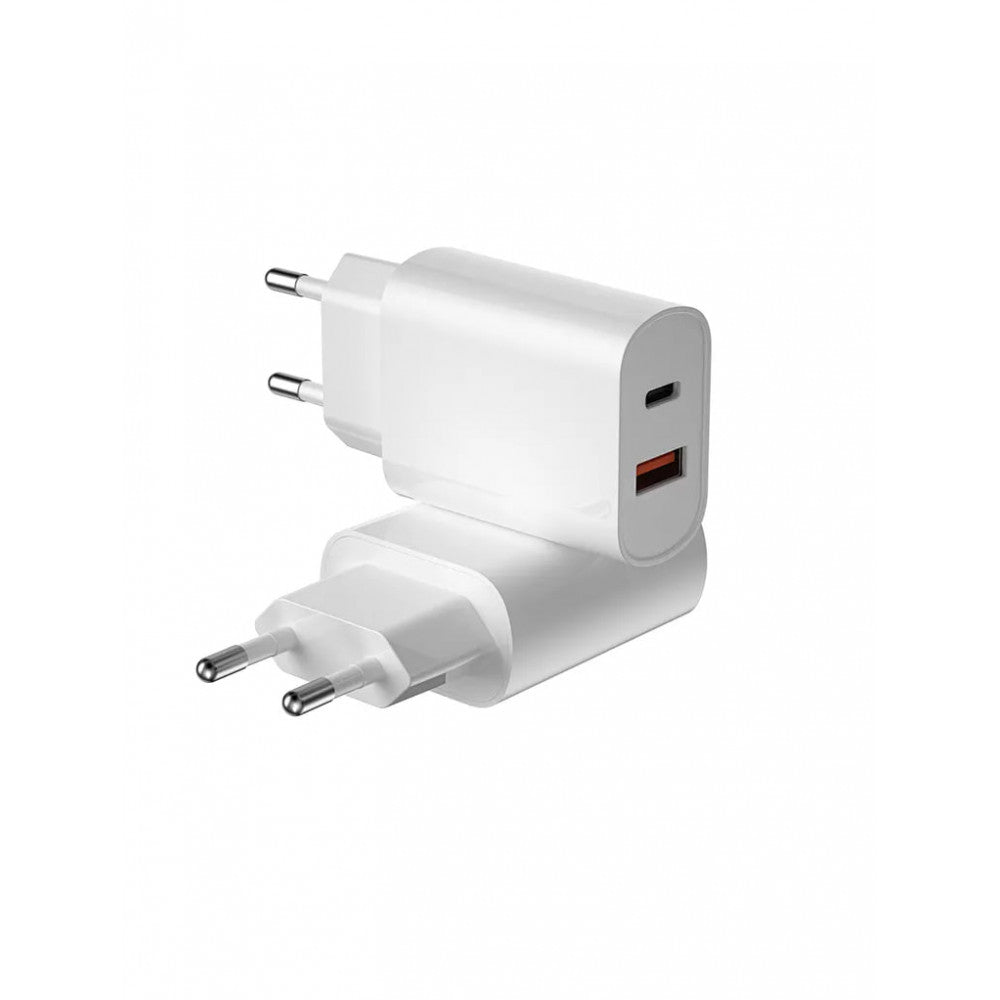 Home Charger | 20W | PD | QC3.0 — WiWU Wi-U002 — White