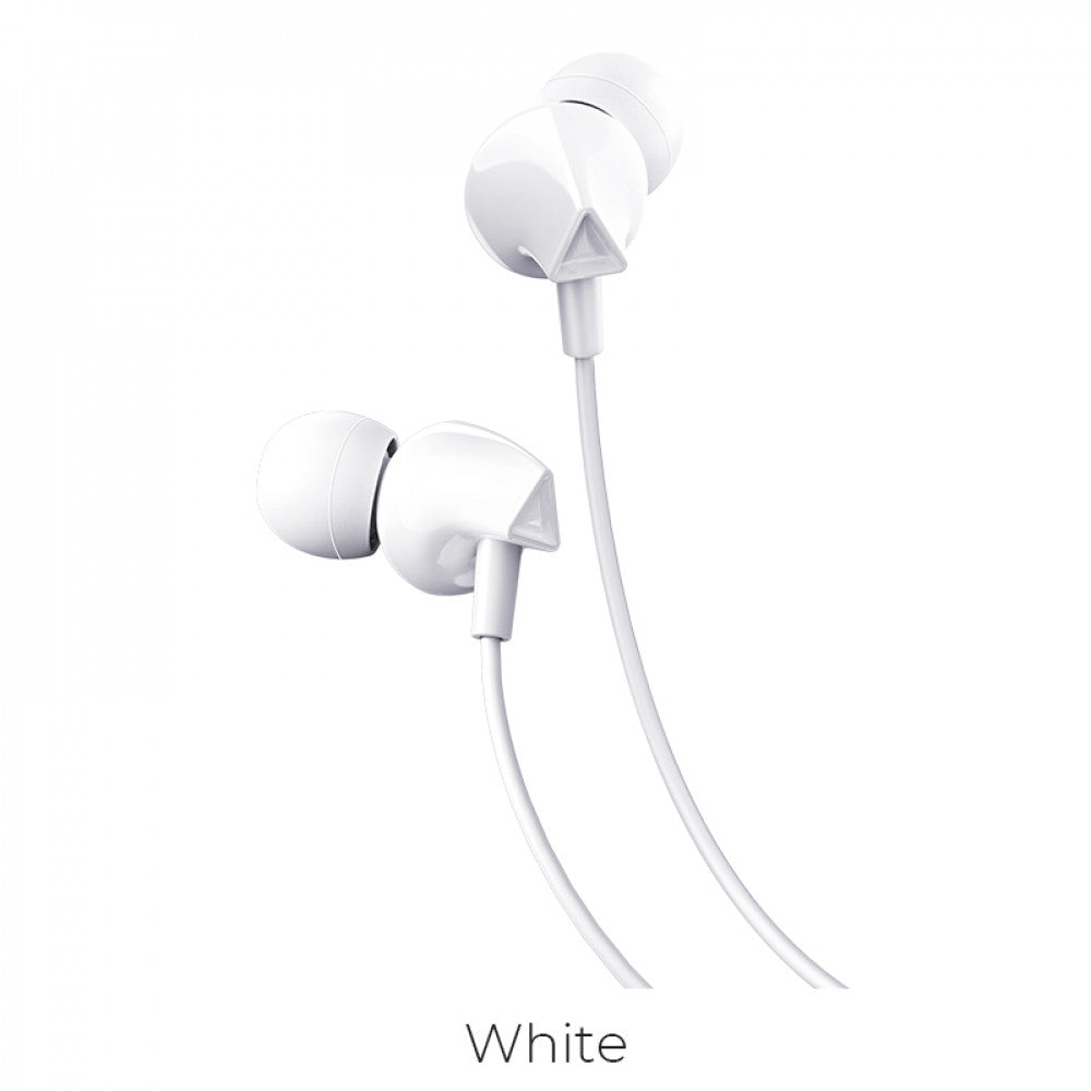 Навушники з мікрофоном 3.5mm —  Hoco M60 Perfect sound universal — White