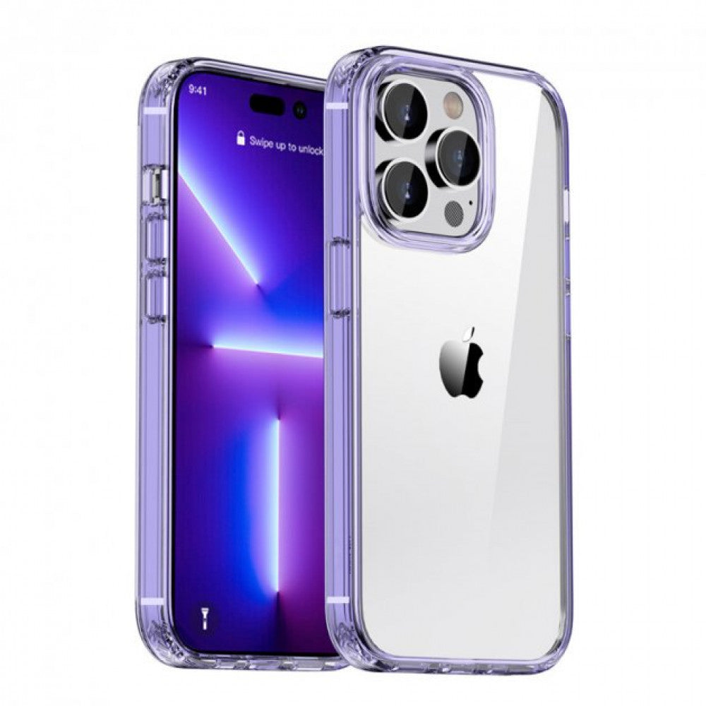 Ipaky Purple Series TPU Case — iPhone 15 Pro 6.1"