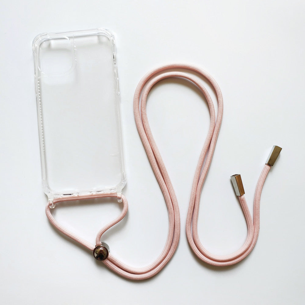 Cord TPU Case — iPhone 14 Pro — Pink Sand