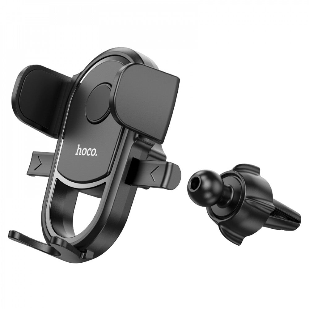 Car Holder — Hoco H6 Grateful one-button (air outlet) — black