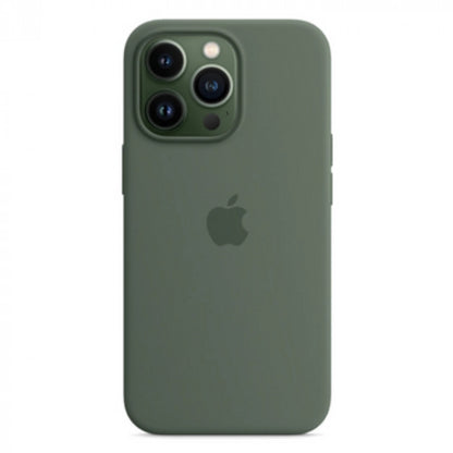 Original Silicone Case Full Size — iPhone 15 Pro Max  — Khaki (48)