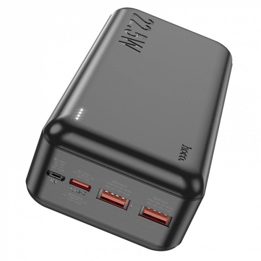 Power Bank 30000 mAh | 22.5W — Hoco J101B — Black