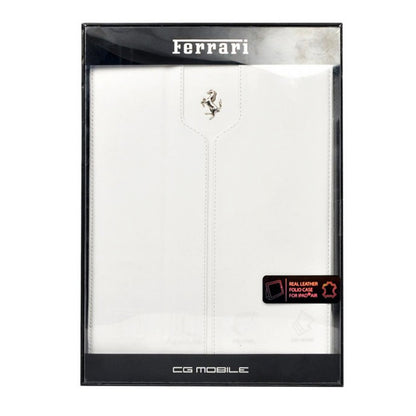 Ferrari Montecarlo Book Folio Case — iPad Air — White