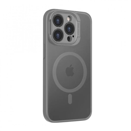 Rock Guard Foldable Series TPU Case with Magsafe — iPhone 15 Pro — Titanium Grey