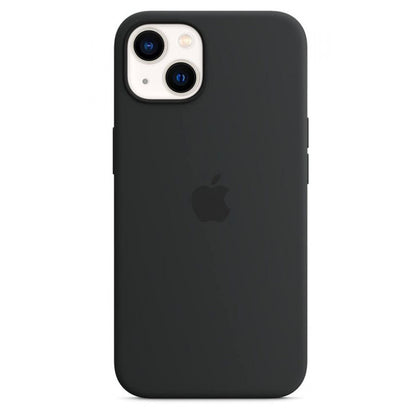 Original Silicone Case Full Size — iPhone 13 6.1" — Blue Bird Feather