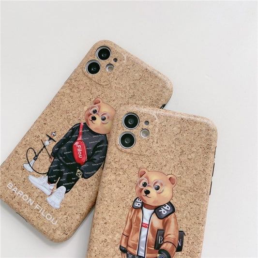 Cute Casual Bear Baron Filou TPU Case  — iPhone 12 Pro 6.1"