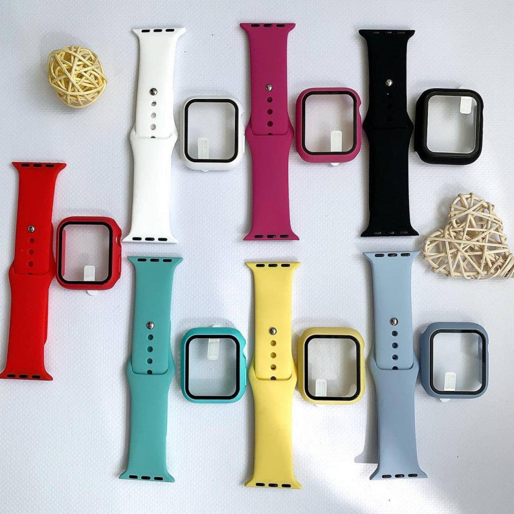 Ремінець Silicon & Glass — Apple Watch 38 mm | 40mm — Mint