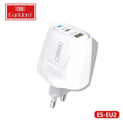 Home Charger | 20W | 1U | PD — Earldom ES-EU2