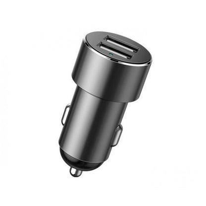 Car Charger | Cigarette Lighter 1 to 2 — Baseus (CRDYQ-01) High Efficiency Black