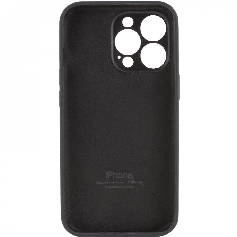 Original Silicone Case with protective camera — iPhone 13 Pro Max — Charcoal Gray (15)